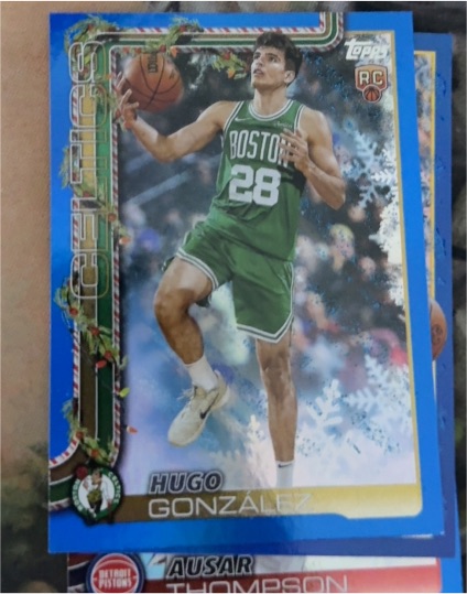 2025-26 Topps Holiday #H188 Hugo Gonzalez — front