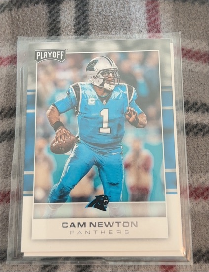 2017 Panini Playoff Football #13 Cam Newton — front