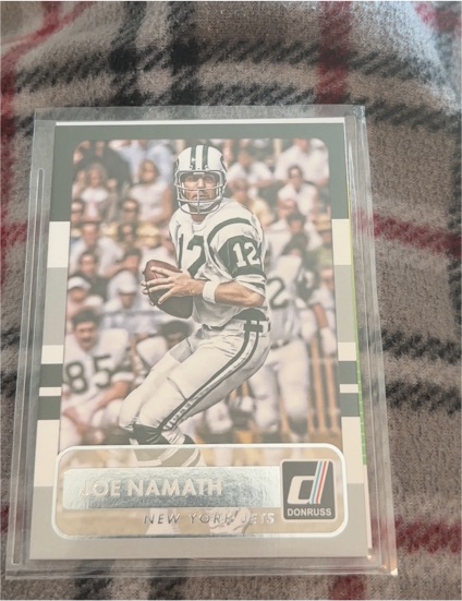 2015 Donruss #172 Joe Namath — front
