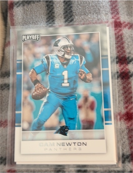 2017 Panini Playoff Football #13 Cam Newton — front