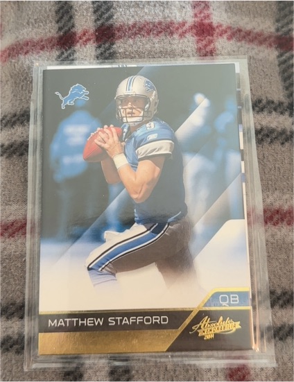 2011 Panini Absolute Memorabilia #36 Matthew Stafford — front