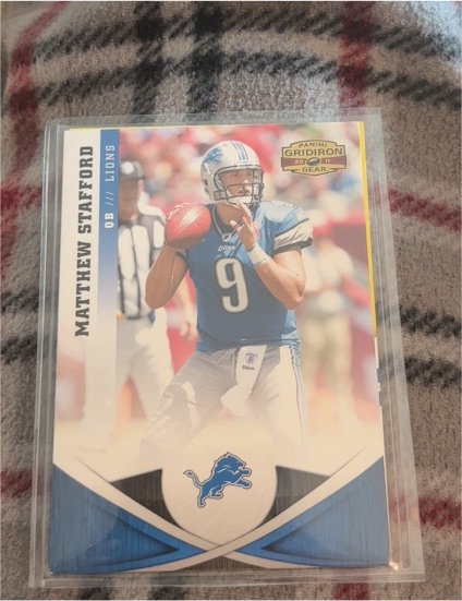 2011 Panini Gridiron Gear #101 Matthew Stafford — front
