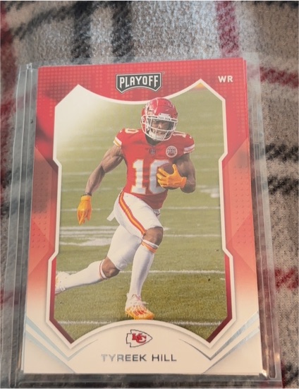 2021 Panini Playoff #82 Tyreek Hill — front