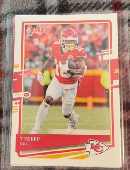 2020 Donruss #2 Tyreek Hill — front