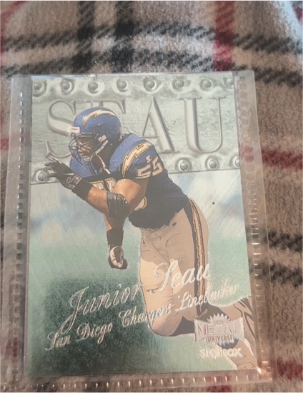 1999 SkyBox Metal Universe #89 Junior Seau — front