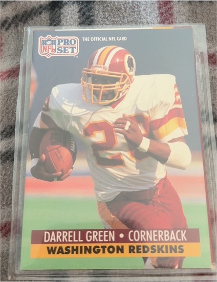1991 Pro Set #677 Darrell Green — front