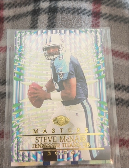 2000 Collector's Edge Masters #186 Steve McNair — front