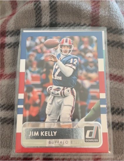 2015 Donruss #182 Jim Kelly — front