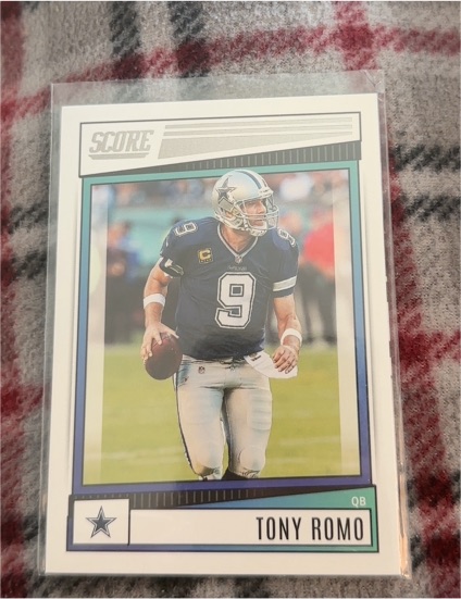 2022 Panini Score #229 Tony Romo — front