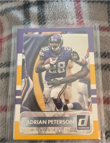 2015 Donruss #64 Adrian Peterson Minnesota Vikings — front