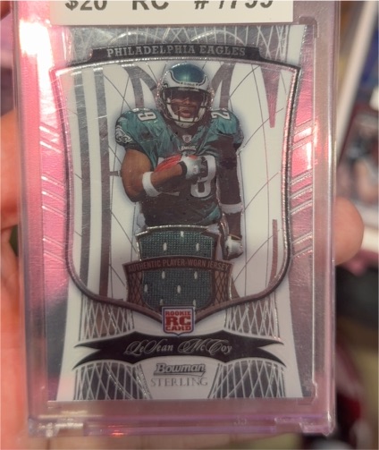 2009 Bowman Sterling #153 LeSean McCoy — front