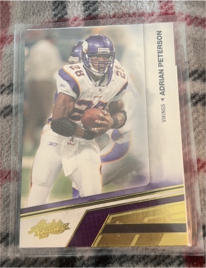2010 Panini Absolute Memorabilia #54 Adrian Peterson — front