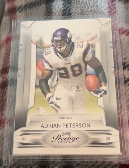 2009 Panini Playoff Prestige #55 Adrian Peterson — front
