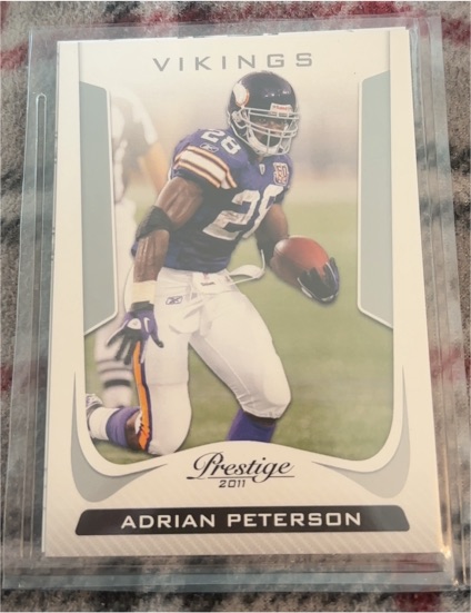 2011 Panini Prestige #108 Adrian Peterson — front