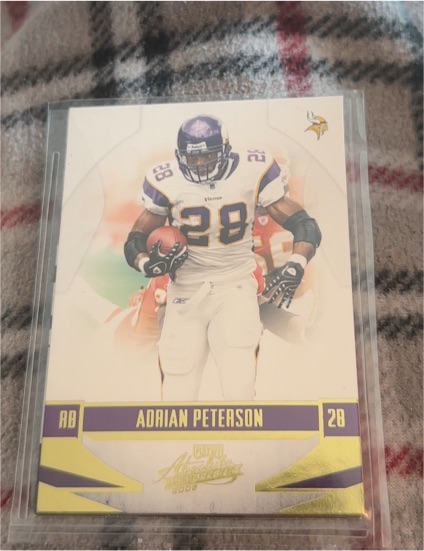 2008 Playoff Absolute Memorabilia #84 Adrian Peterson — front