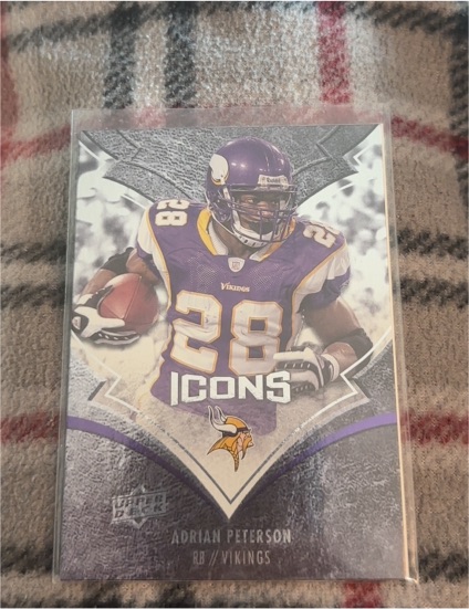 2008 Upper Deck Icons #56 Adrian Peterson — front