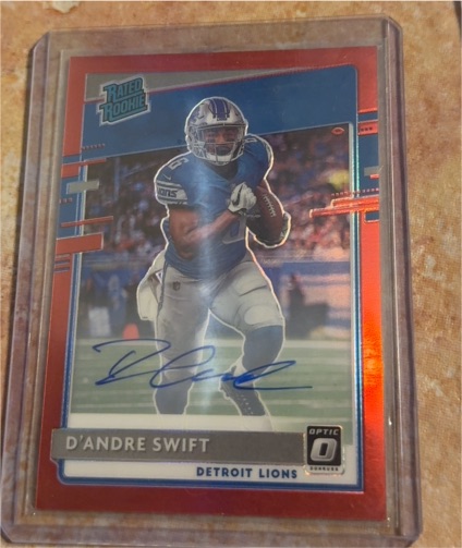 2020 Panini Donruss Optic #159 D'Andre Swift — front