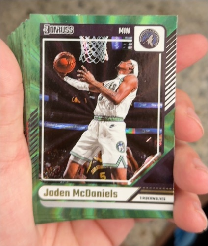 2024-25 Donruss #36 Jaden McDaniels — front