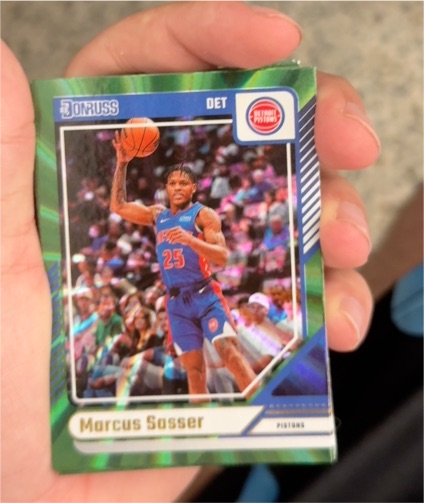 2024-25 Donruss #9 Marcus Sasser — front