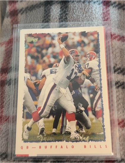 1992 Topps #733 Jim Kelly — front