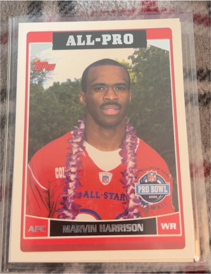 2006 Topps #294 Marvin Harrison All-Pro — front