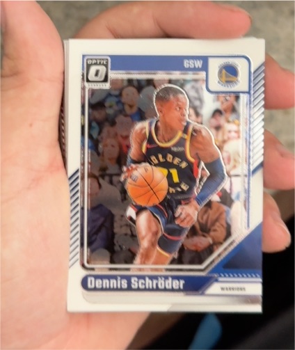 2024-25 Donruss Optic #84 Dennis Schroder — front