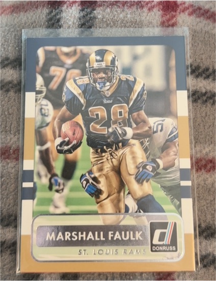 2015 Donruss #169 Marshall Faulk — front