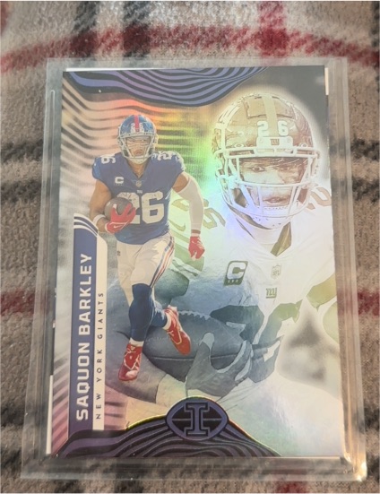 2022 Panini Illusions #74 Saquon Barkley — front