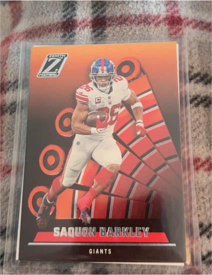 2022 Panini Zenith #18 Saquon Barkley — front