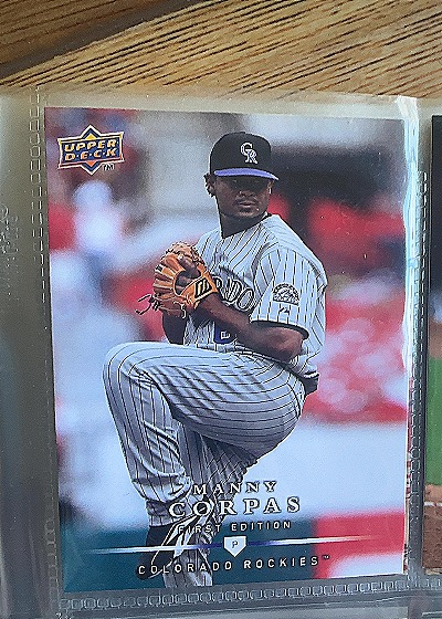 2008 Upper Deck First Edition #202 Manny Corpas — front
