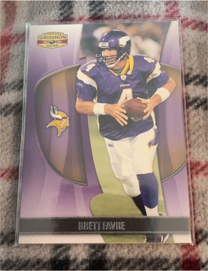 2009 Donruss Gridiron Gear #89 Brett Favre — front