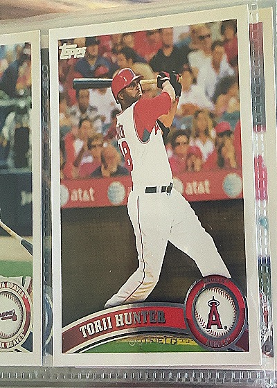 2011 Topps #255 Torii Hunter — front