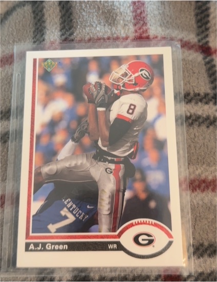 2011 Upper Deck 20th Anniversary #20A-159 A.J. Green — front
