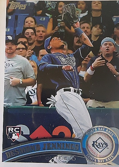 2011 Topps #80 Desmond Jennings — front