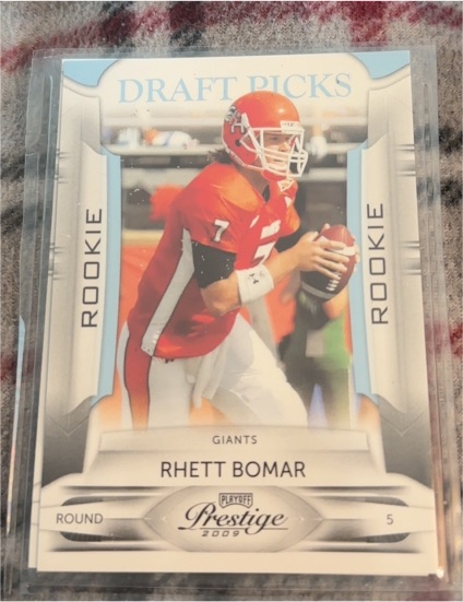 2009 Playoff Prestige #195 Rhett Bomar — front