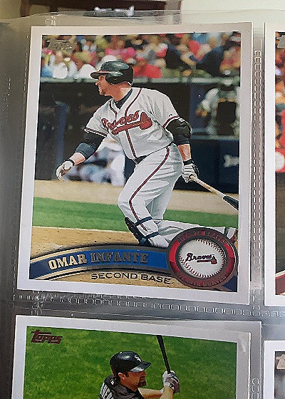 2011 Topps #81 Omar Infante — front