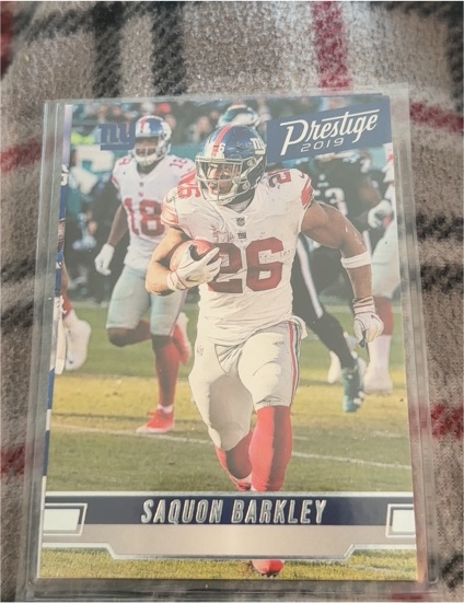 2019 Panini Prestige Football #1 Saquon Barkley — front