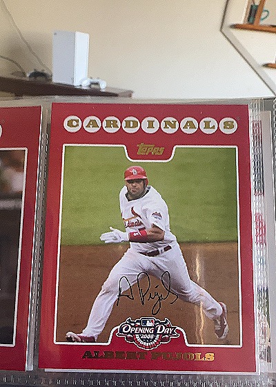 2008 Topps Opening Day #50 Albert Pujols — front