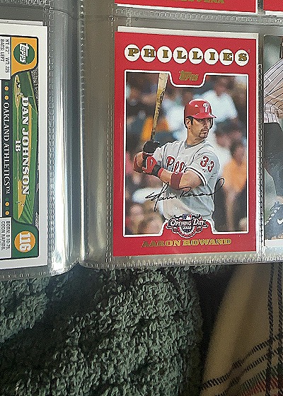 2008 Topps Opening Day #33 Aaron Rowand — front