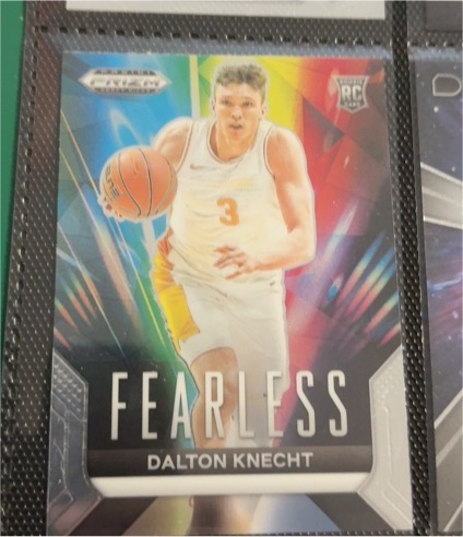 2024 Panini Prizm Draft Picks #22 Dalton Knecht Fearless — front