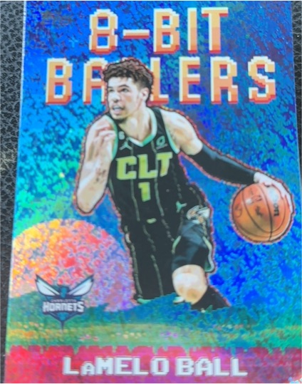 2025-26 Topps 8-Bit Ballers #8B-17 LaMelo Ball — front