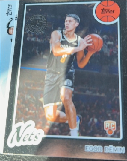 2025-26 Topps #80BK-55 Egor Demin — front