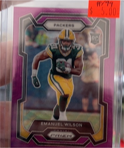 2023 Panini Prizm #335 Emanuel Wilson — front