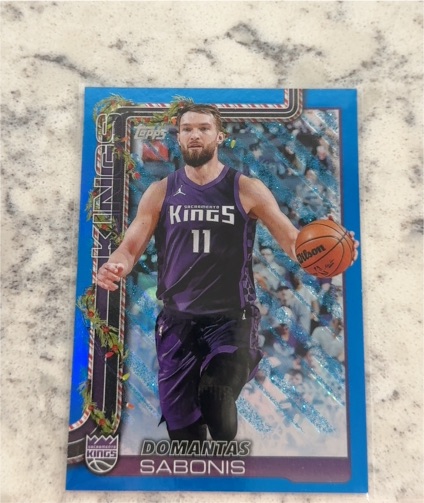 2025-26 Topps Holiday #H134 Domantas Sabonis — front