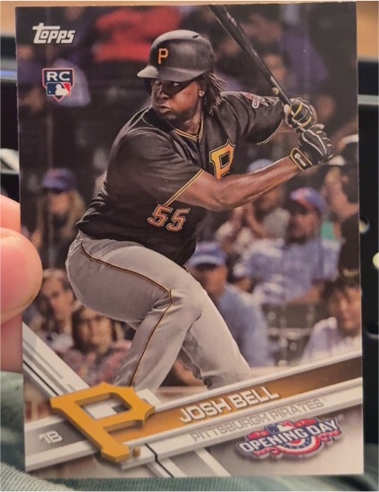2017 Topps #30 Josh Bell — front
