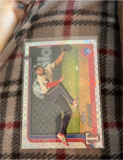 2025 Topps Chrome #27 Marcus Semien — front