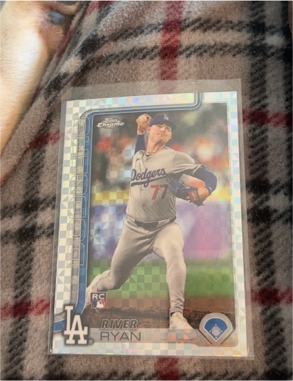 2025 Topps Chrome #18 River Ryan — front