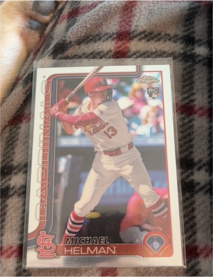 2025 Topps Chrome #104 Michael Helman — front
