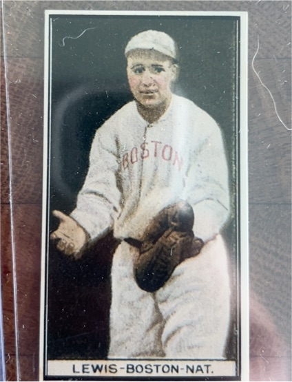1987 Hygrade 1912 T207 Irving Lewis Boston Nat. — front