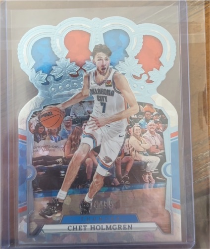 2023-24 Panini Crown Royale #49 Chet Holmgren — front
